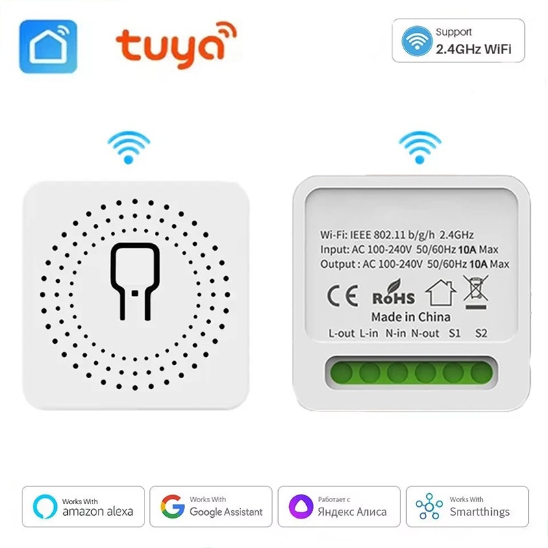 Smart Light Switch Wifi - 16A WiFi Smart Switch DIY Smart