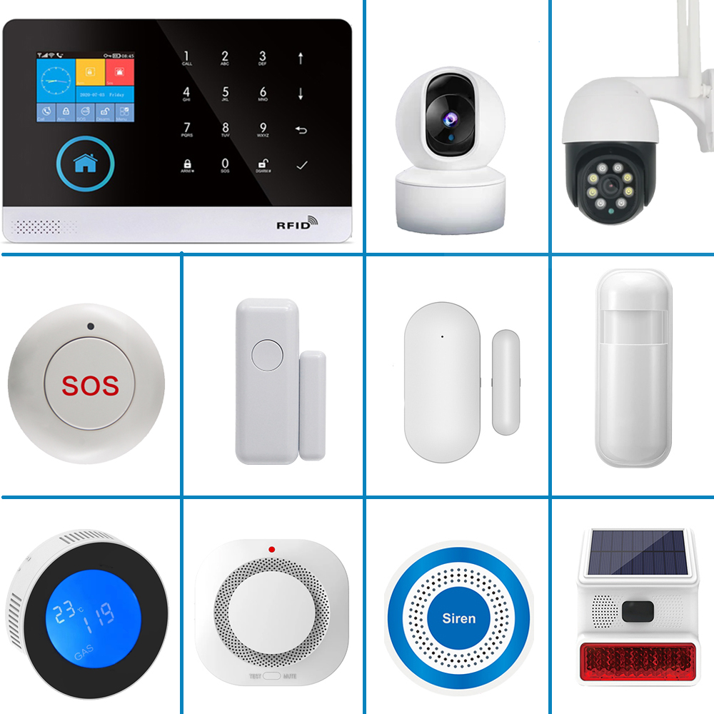 Smart Home Automation Kit - PGST Intelligent Alarm Device, 433MHz Anti