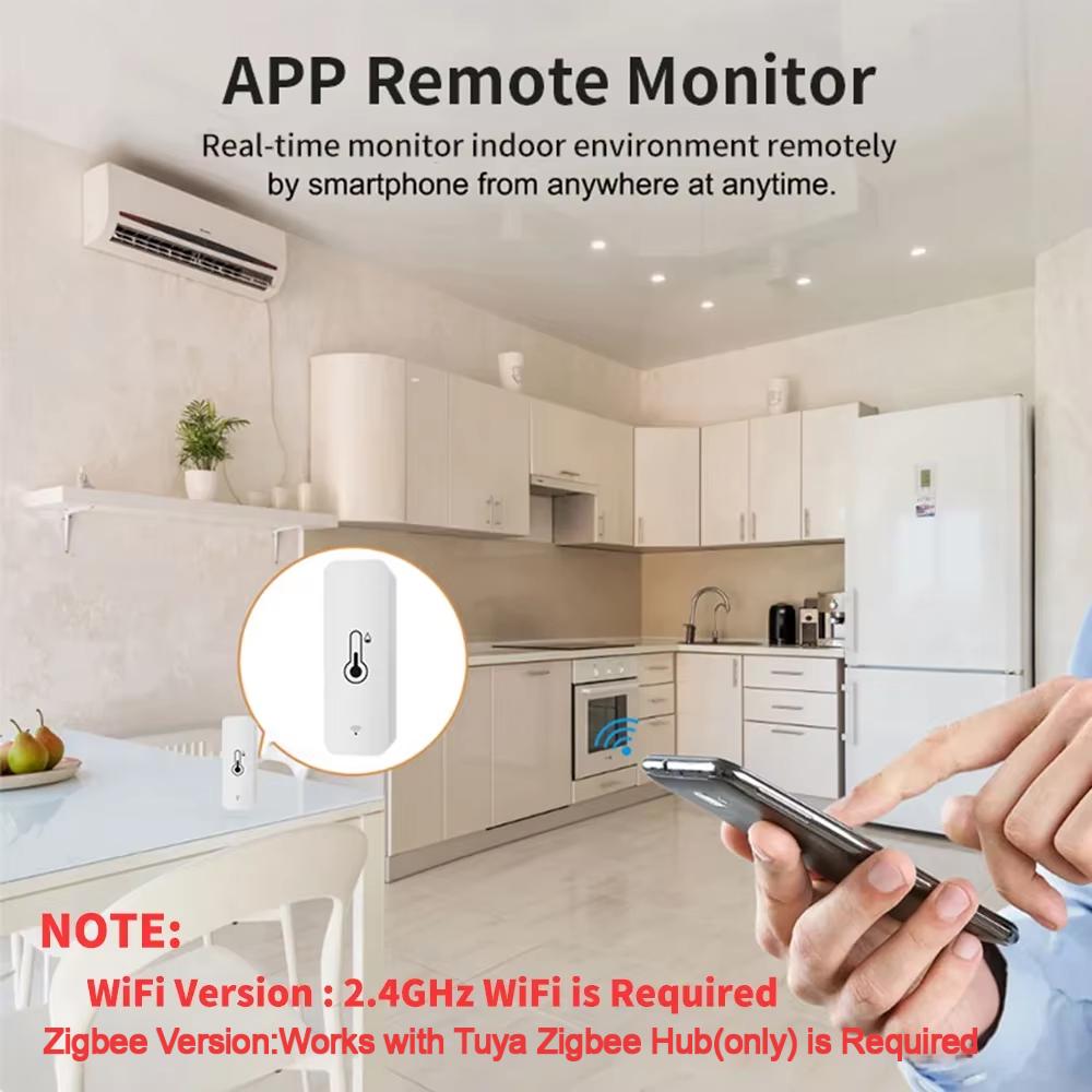 WiFi Zigbee Temperature Humidi - Wifi Thermostat recension och pris