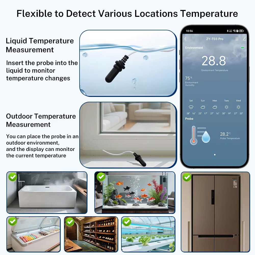 External Waterproof Probe Temp - Wifi Thermostat recension och pris