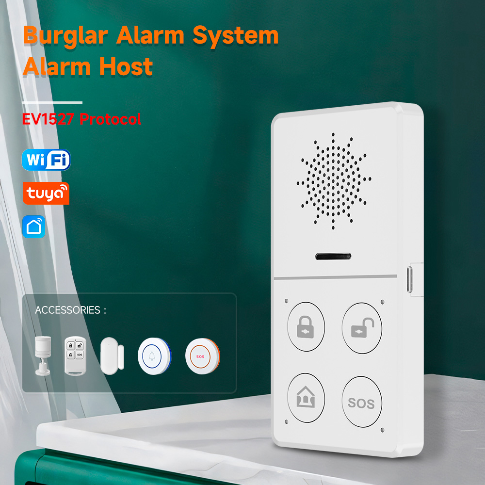 Tuya Wifi Smart Alarm System 4 - Smart Home Automation Kit recension och pris