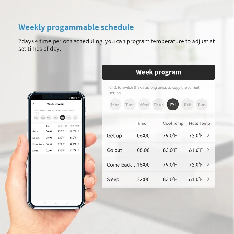 New Weekly Programmable Digita - Wifi Thermostat recension och pris