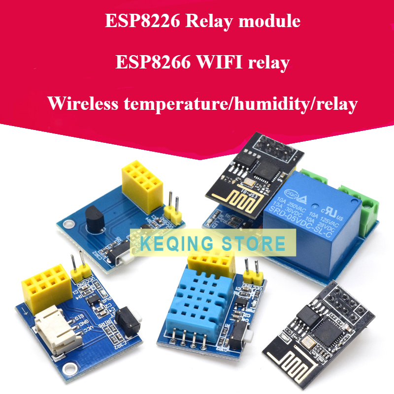 ESP8266 ESP-01S Relay module R - Esp8266 Relay Module recension och pris