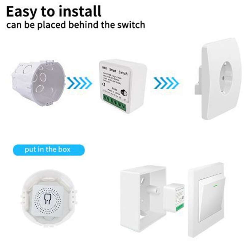 16A WiFi Smart Switch DIY Smar - Smart Light Switch Wifi recension och pris