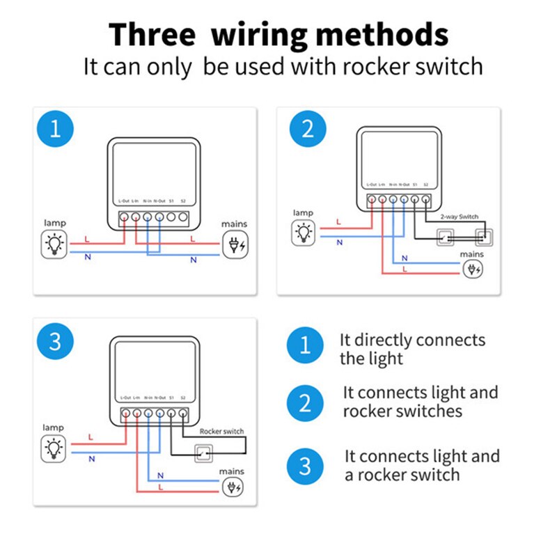 16A WiFi Smart Switch DIY Smar - Smart Light Switch Wifi recension och pris
