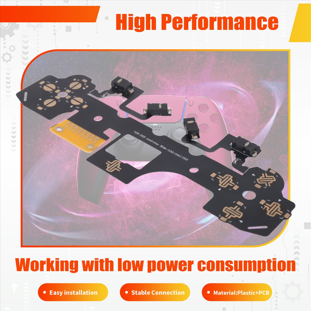 Ergonomic Micro-Switch Tactile - Microcontroller Kit recension och pris