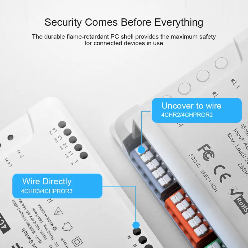 Sonoff 4CHR3 Smart Wifi Switch - Smart Light Switch Wifi recension och pris