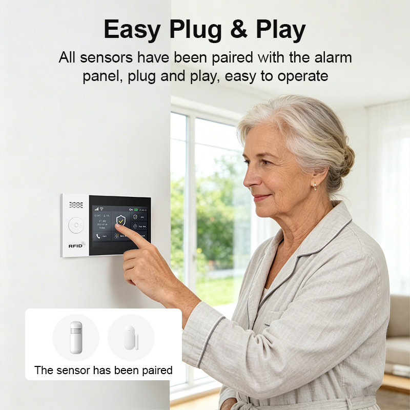 PGST 2G GSM WiFi Alarm System  - Smart Home Automation Kit recension och pris
