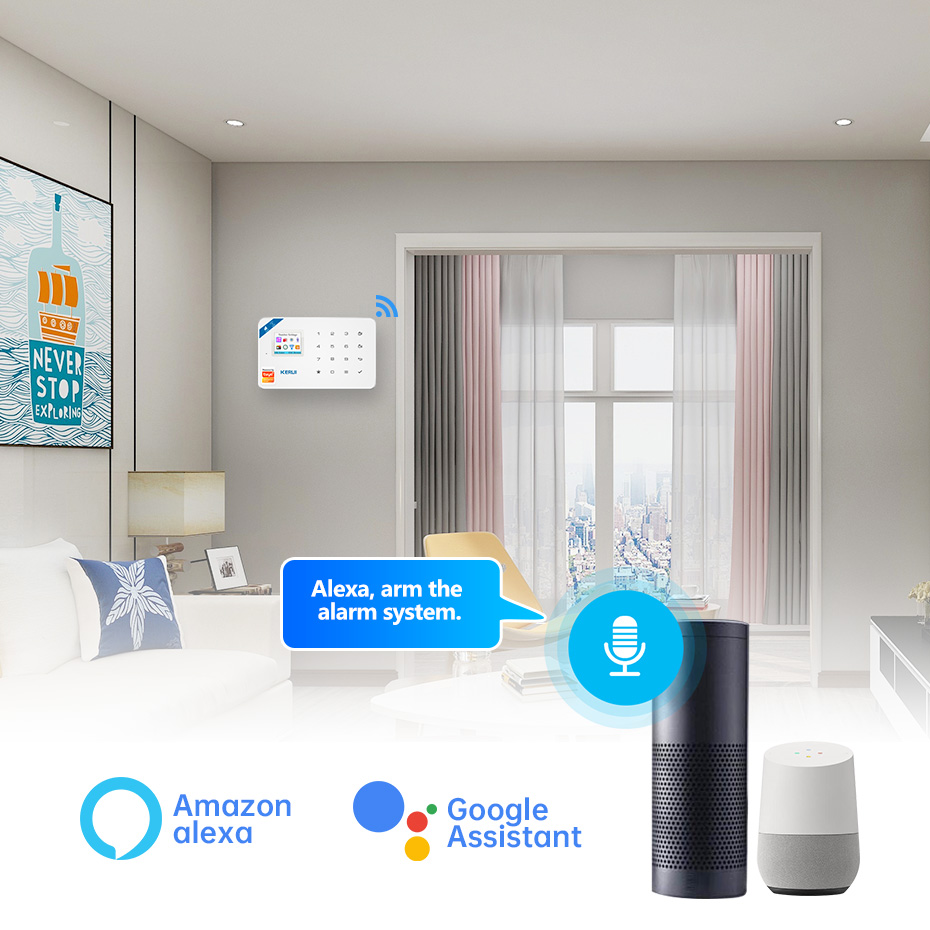 KERUI W181 Alarm System Panel  - Smart Home Automation Kit recension och pris