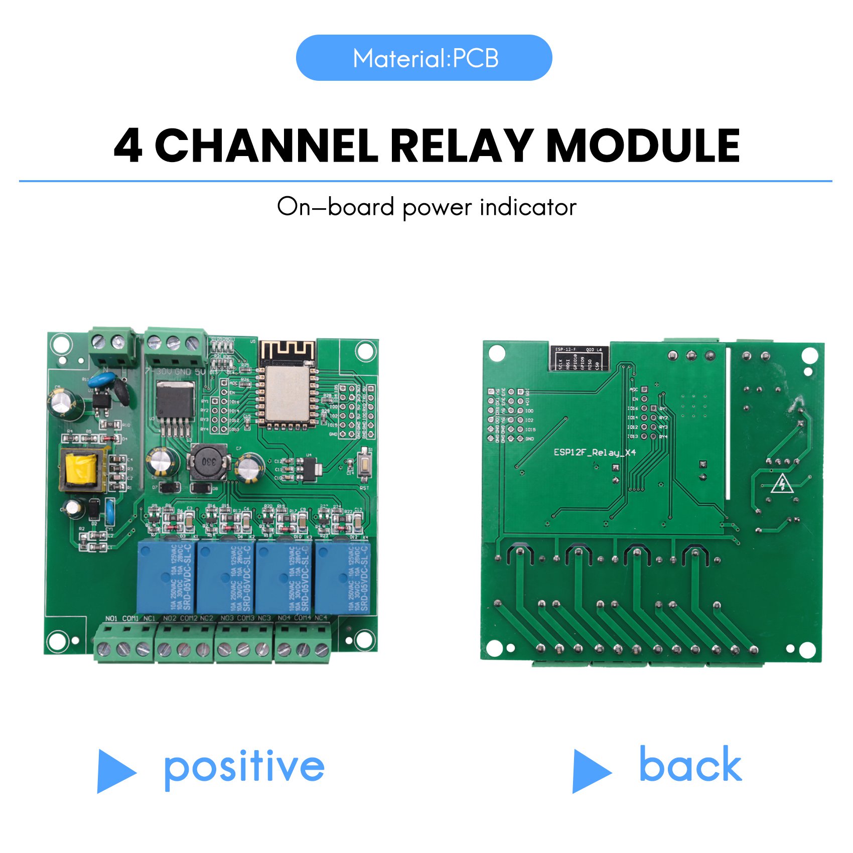 SCLS ESP8266 Wireless WIFI 4 C - Esp8266 Relay Module recension och pris