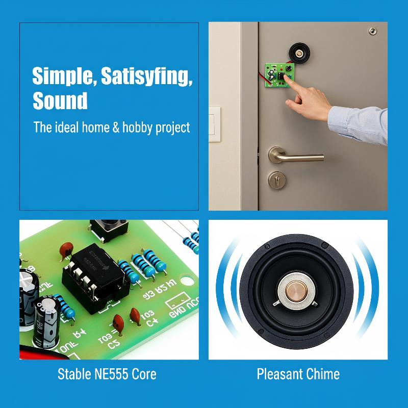 NE555 Doorbell DIY Soldering P - Electronics Project Kit recension och pris