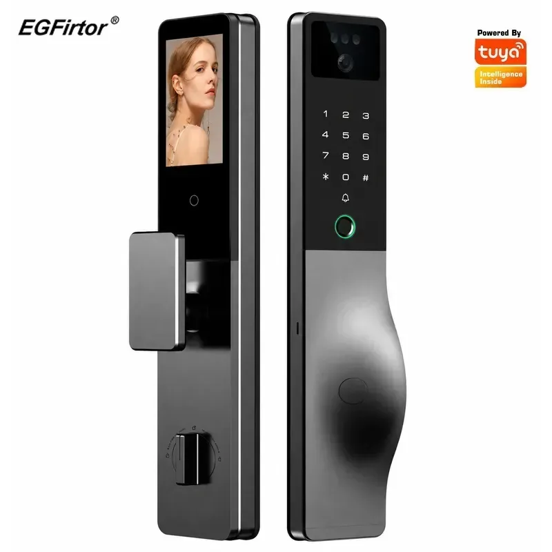 Smart Lock Intercom Password T - Smart Door Lock Wifi recension och pris
