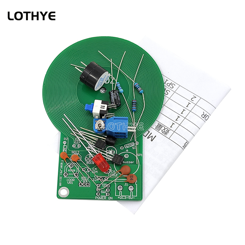 DC 3V-5V Metal Detector Kit DI - Electronics Project Kit recension och pris