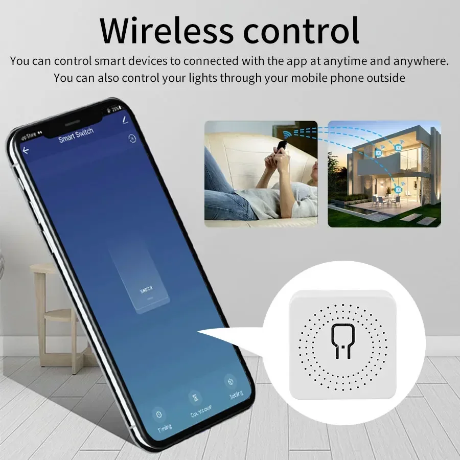 16A 20A Smart WiFi Wireless Li - Smart Light Switch Wifi recension och pris