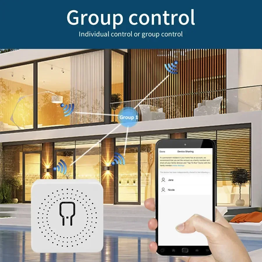 16A 20A Smart WiFi Wireless Li - Smart Light Switch Wifi recension och pris