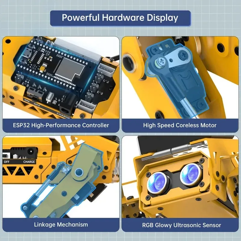 Hiwonder MechDog AI Robot Dog  - Sensor Kit Arduino recension och pris