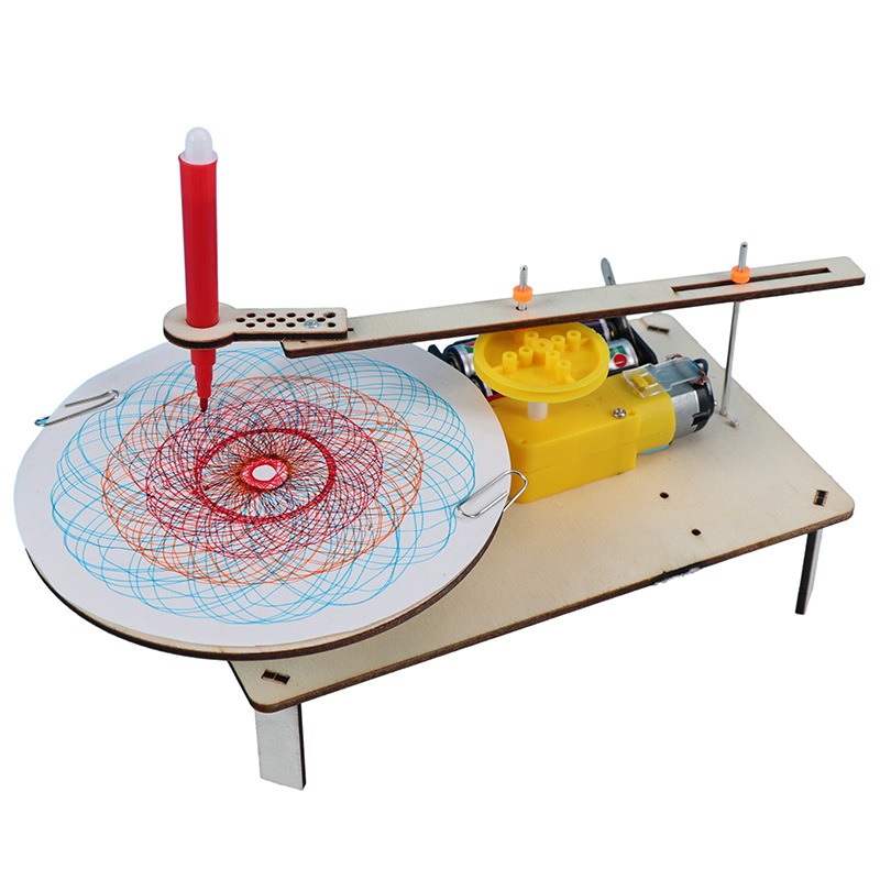 DIY Wooden Electric Plotter Dr - Stem Robotics Kit recension och pris