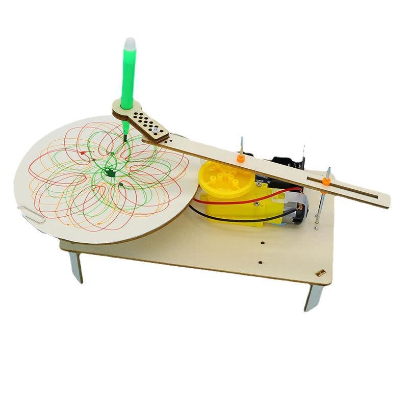 DIY Wooden Electric Plotter Dr - Stem Robotics Kit recension och pris