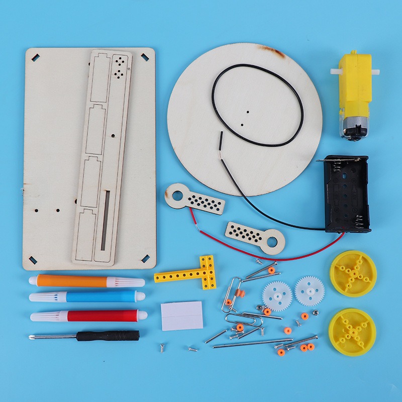 DIY Wooden Electric Plotter Dr - Stem Robotics Kit recension och pris