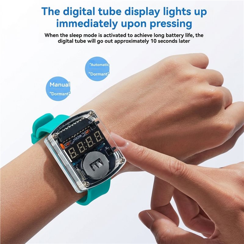 2X DIY Watch LED Watch Electro - Electronics Project Kit recension och pris