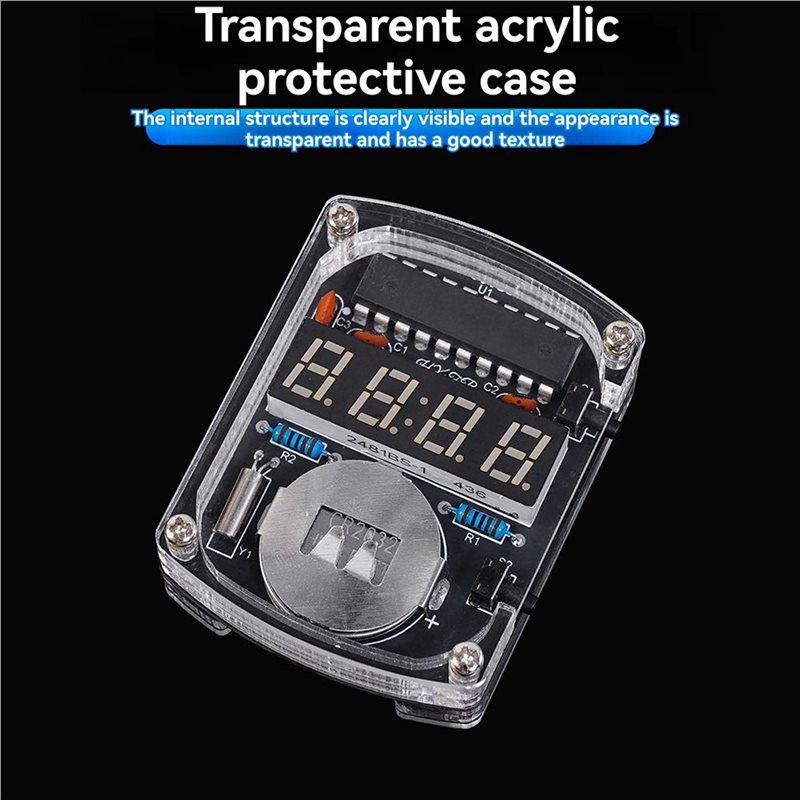 2X DIY Watch LED Watch Electro - Electronics Project Kit recension och pris