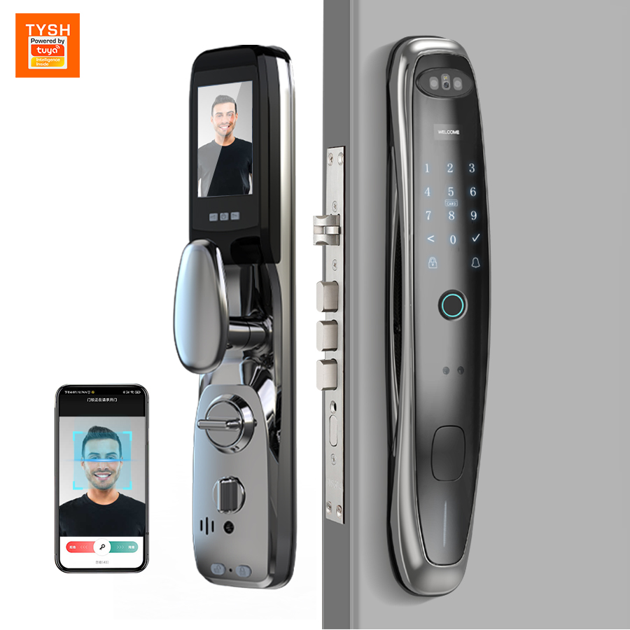 Tuya WiFi Camera Smart Lock 3D - Smart Door Lock Wifi recension och pris