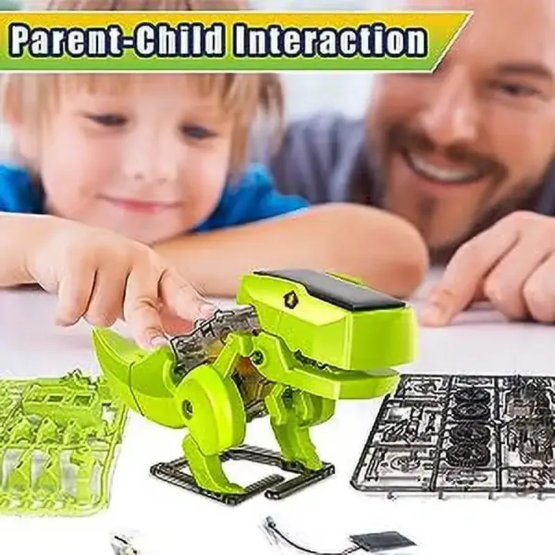 3-in-1 Solar Robot Kit, Dinosa - Stem Robotics Kit recension och pris