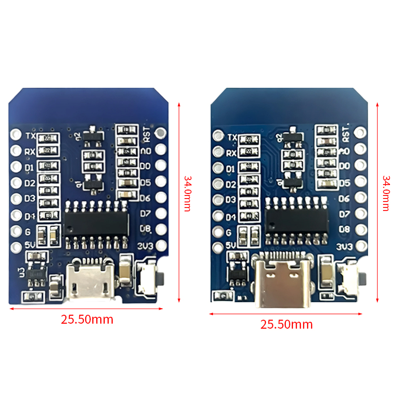 XCW WeMos D1 Mini TYPE-C/Micro - Esp8266 Relay Module recension och pris