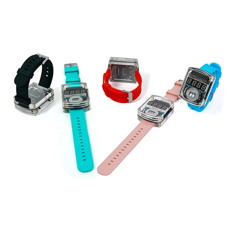 2X DIY Watch LED Watch Electro - Electronics Project Kit recension och pris