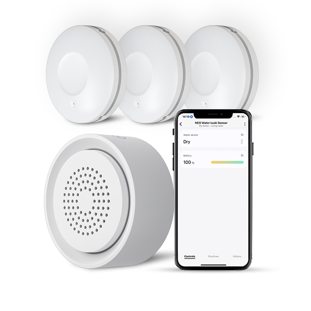 BTLIFE-Flood Detector With Sir - Smart Home Automation Kit recension och pris