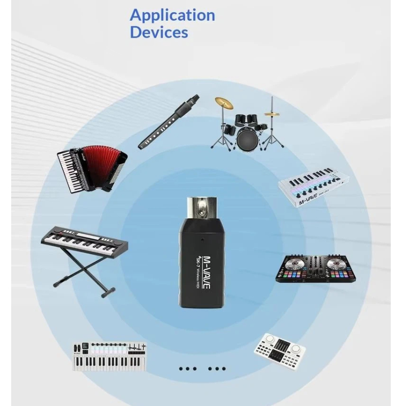 M Vave Sk7 Wireless Midi Adapt - Electronics Project Kit recension och pris