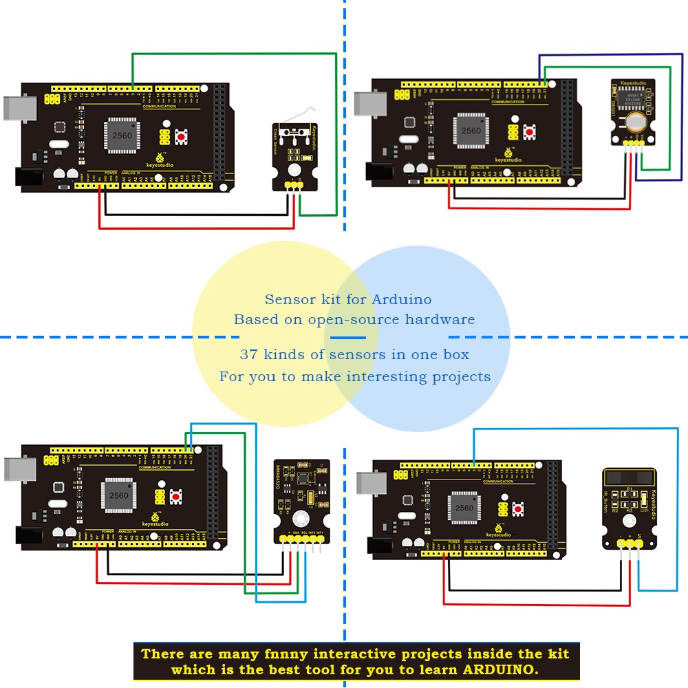 Keyestudio New Sensor Starter  - Esp32 Smart Home Kit recension och pris