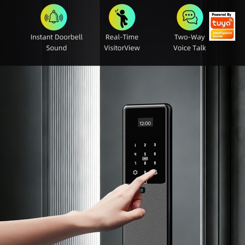 Tuya Wiifi New Aluminum Alloy  - Smart Door Lock Wifi recension och pris