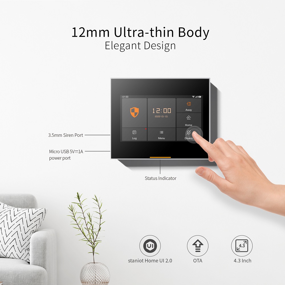 Staniot 433MHz Wireless Wifi 4 - Smart Home Automation Kit recension och pris