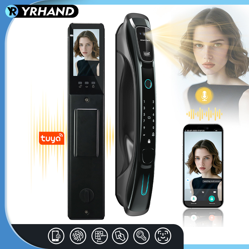 Smart Lock 3D Face Recognition - Smart Door Lock Wifi recension och pris