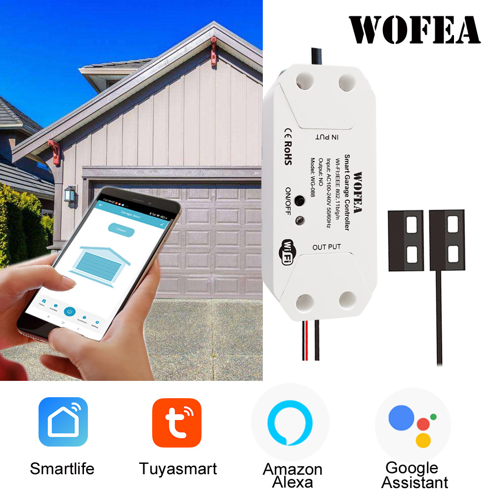Wofea Tuya Smart WIFI 2.4G Gar - Wifi Smart Plug recension och pris
